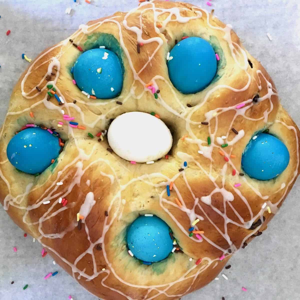 Easter Egg Bread