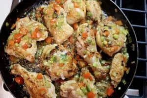 Han spring chicken stew.