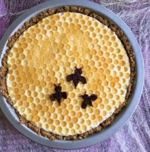 Elderberry Honeycomb Cream Pie