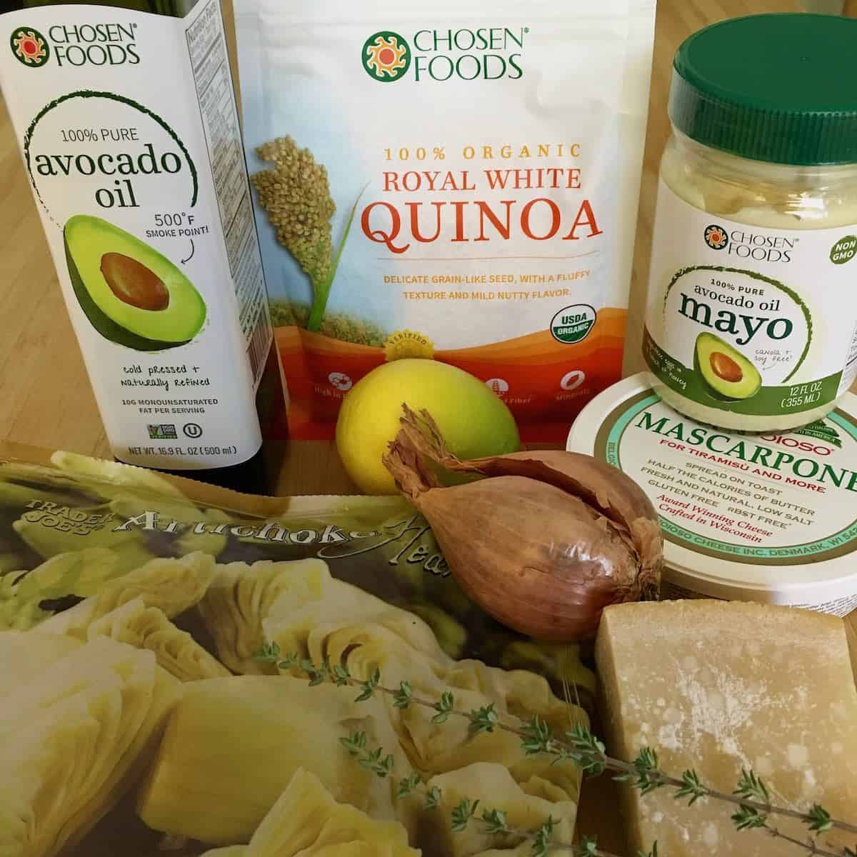 Chosen Foods ingredients.