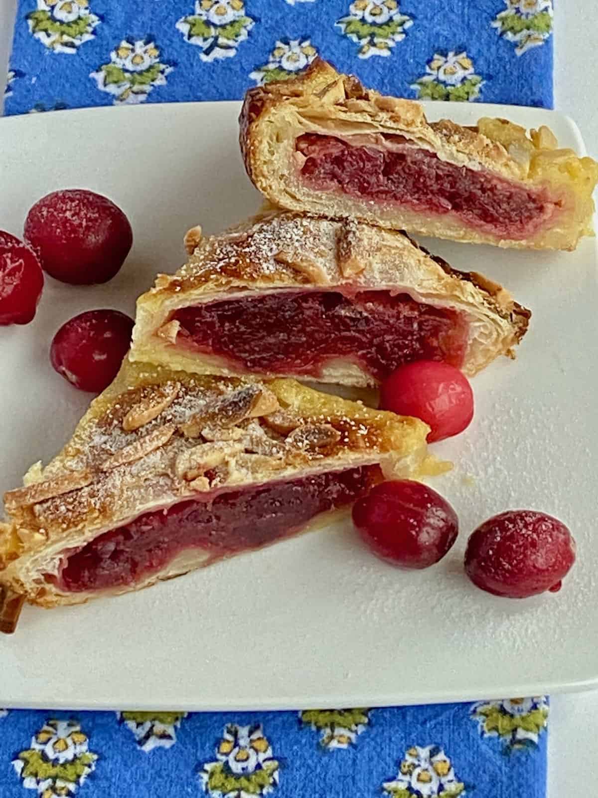 The Best Cranberry Crème Brûlée Breakfast Pastry.