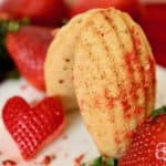 strawberry madeleine