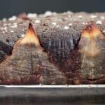 salted pear chocolate pound cake