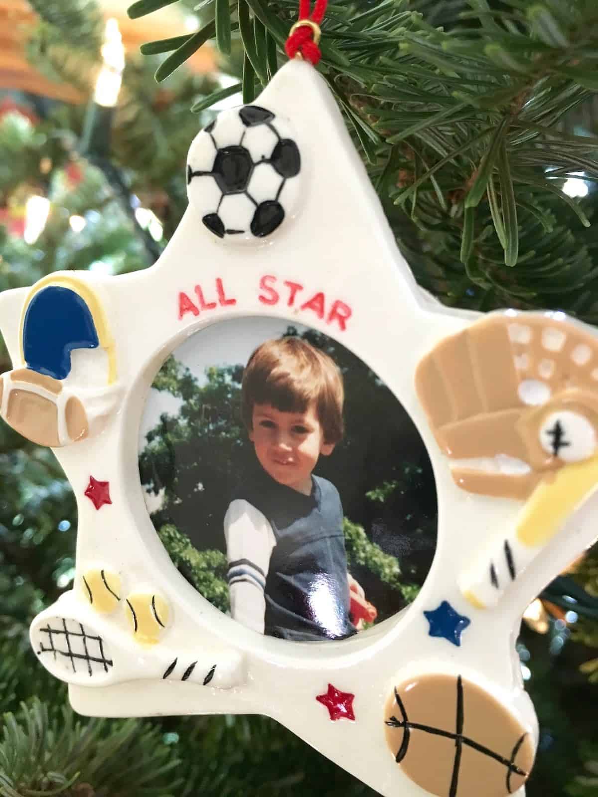 Only gratitude for this Xmas ornament of Will.