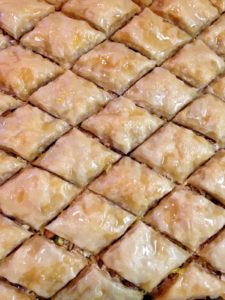 No need to do a honey search for baklava here.