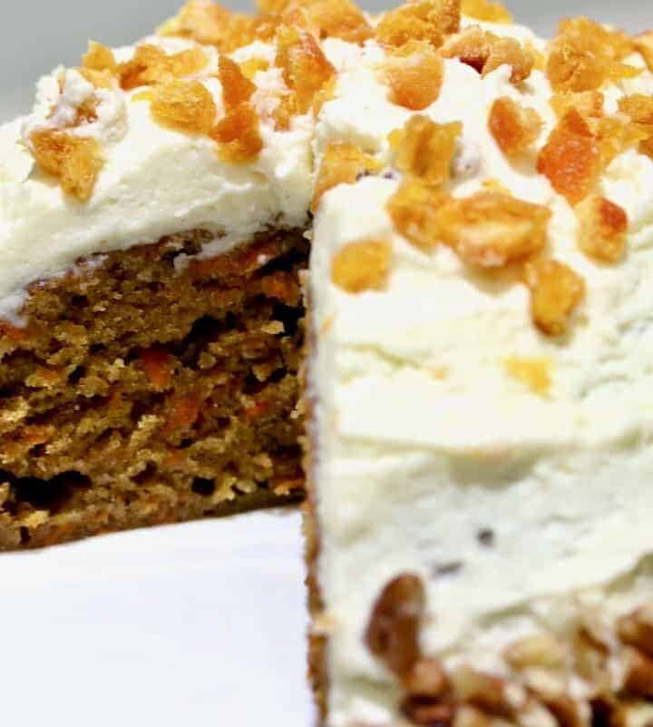 sous vide carrot cake