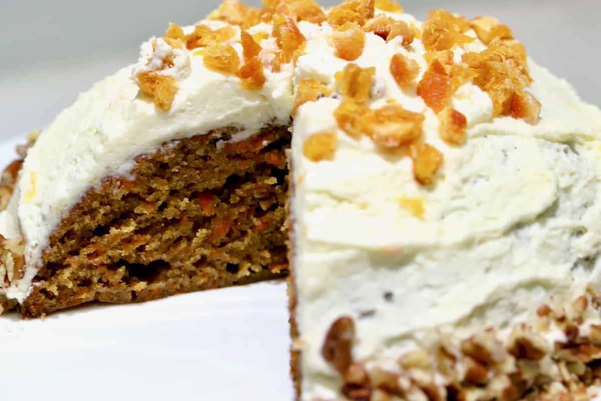 Kitchen renovation no reservation sous vide carrot cake.