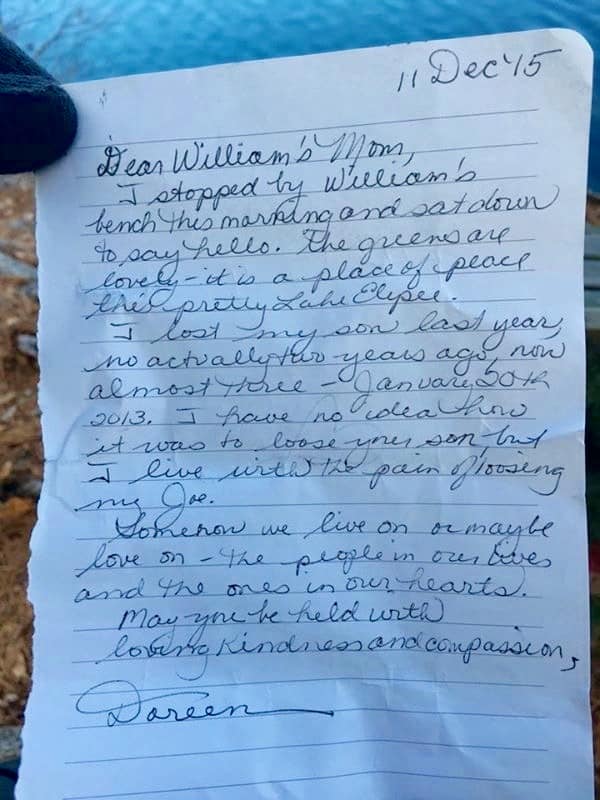 A letter from Doreen.