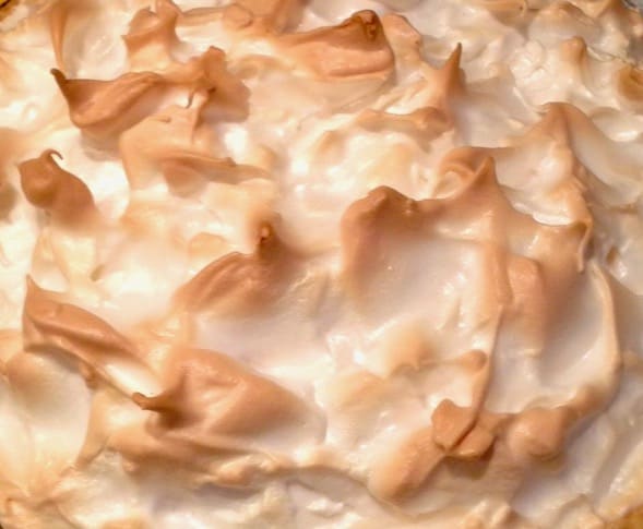 Toasted meringue.