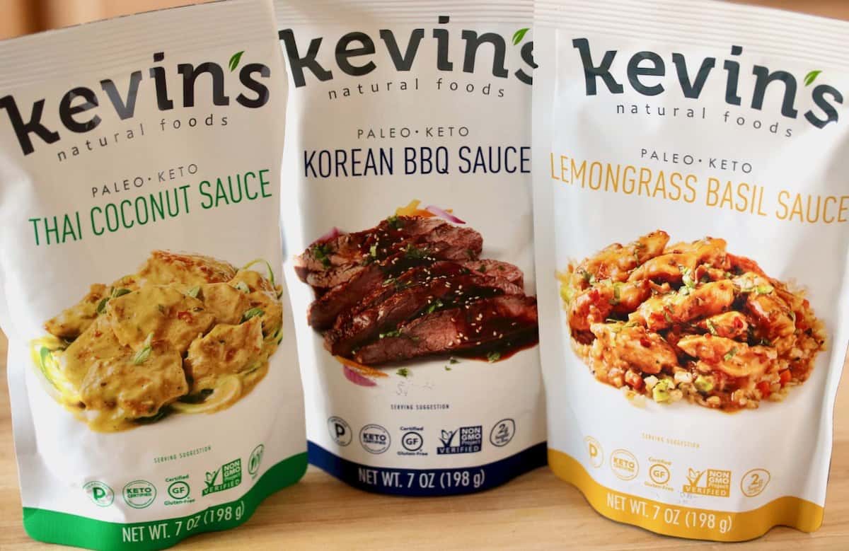 Kevin's sauce products