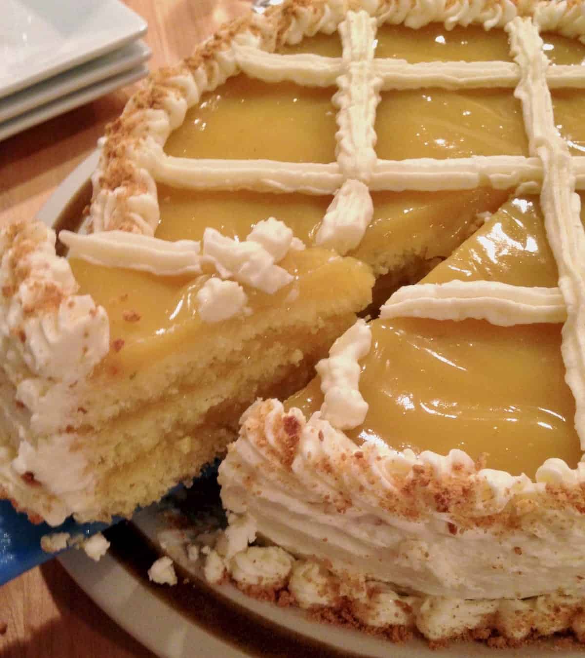 key lime pie cake