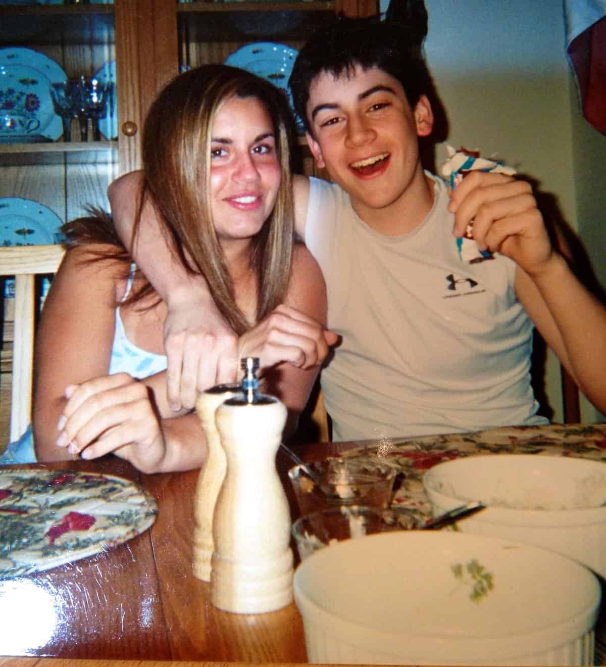 Goodness knows what he was about to do to his sister.
