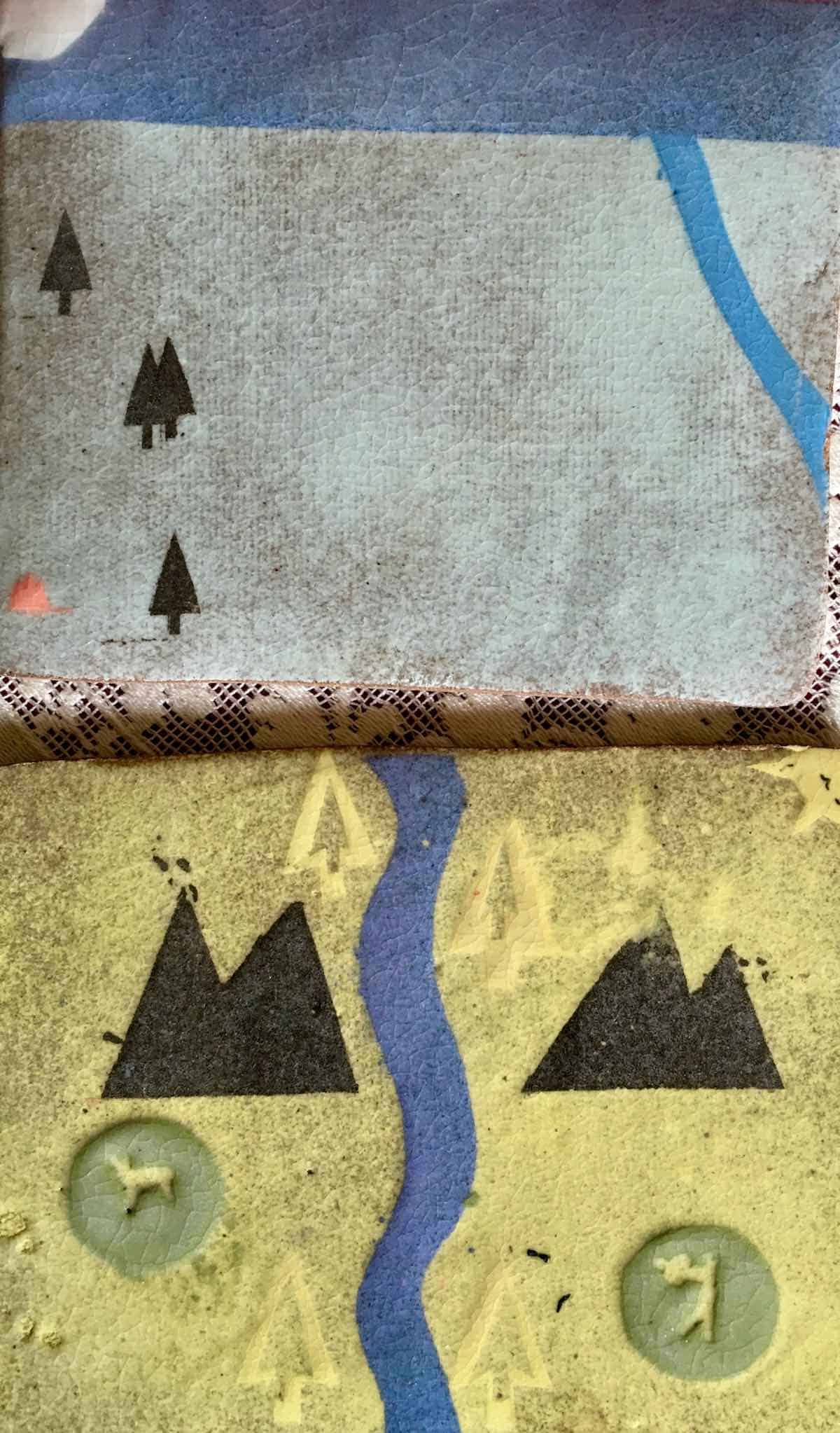 Tile made by Will.