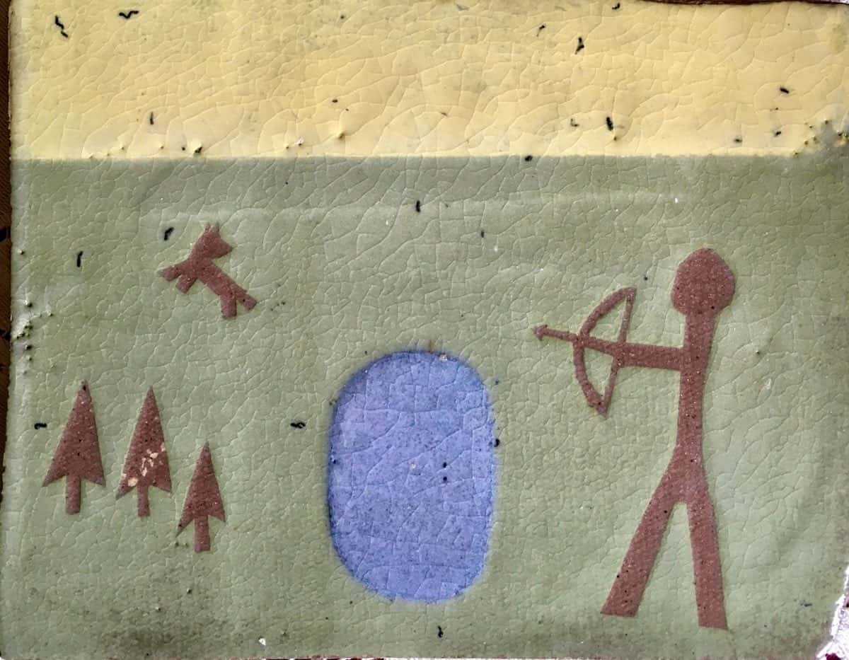 Will's art is a tile.
