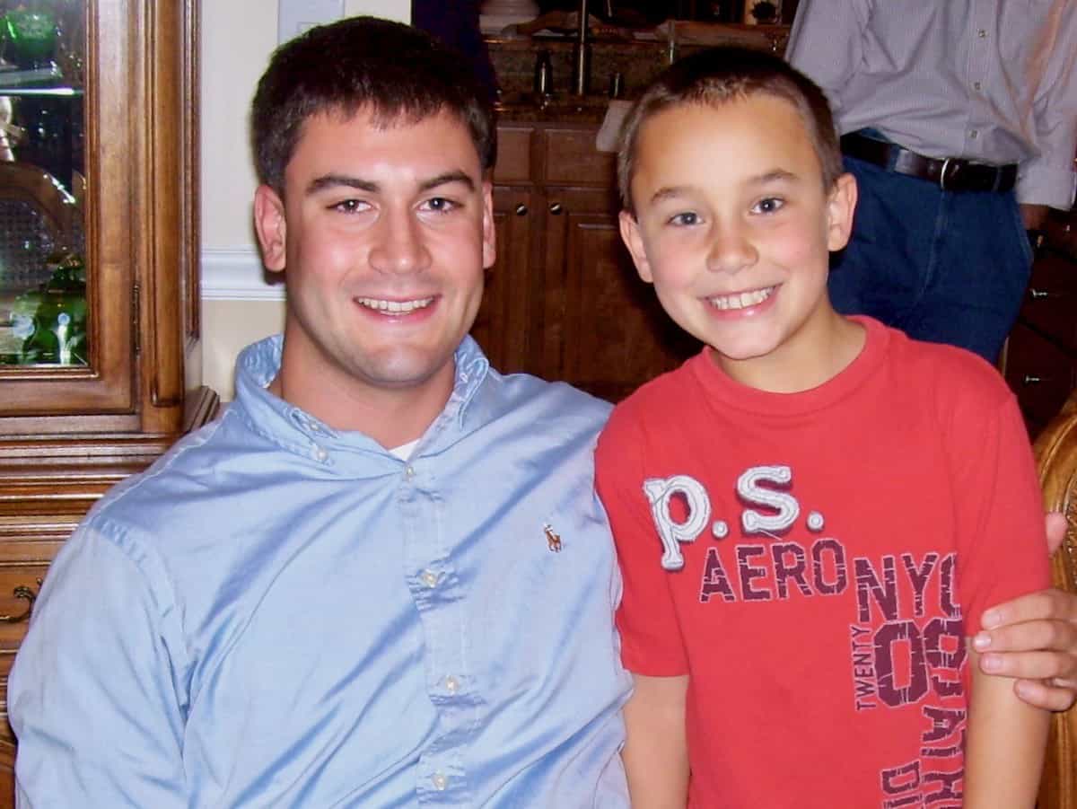 My son and nephew.