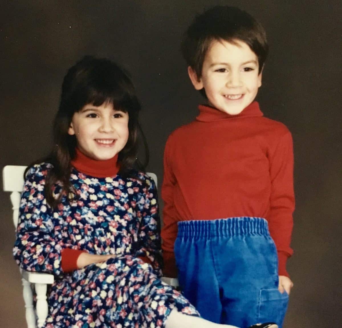 My children as toddlers.