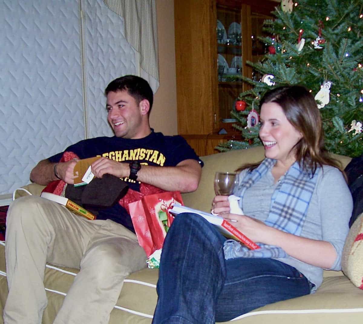My kids at Christmas.