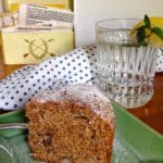 zucchini loaf slice