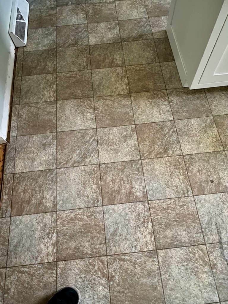 Old floor.