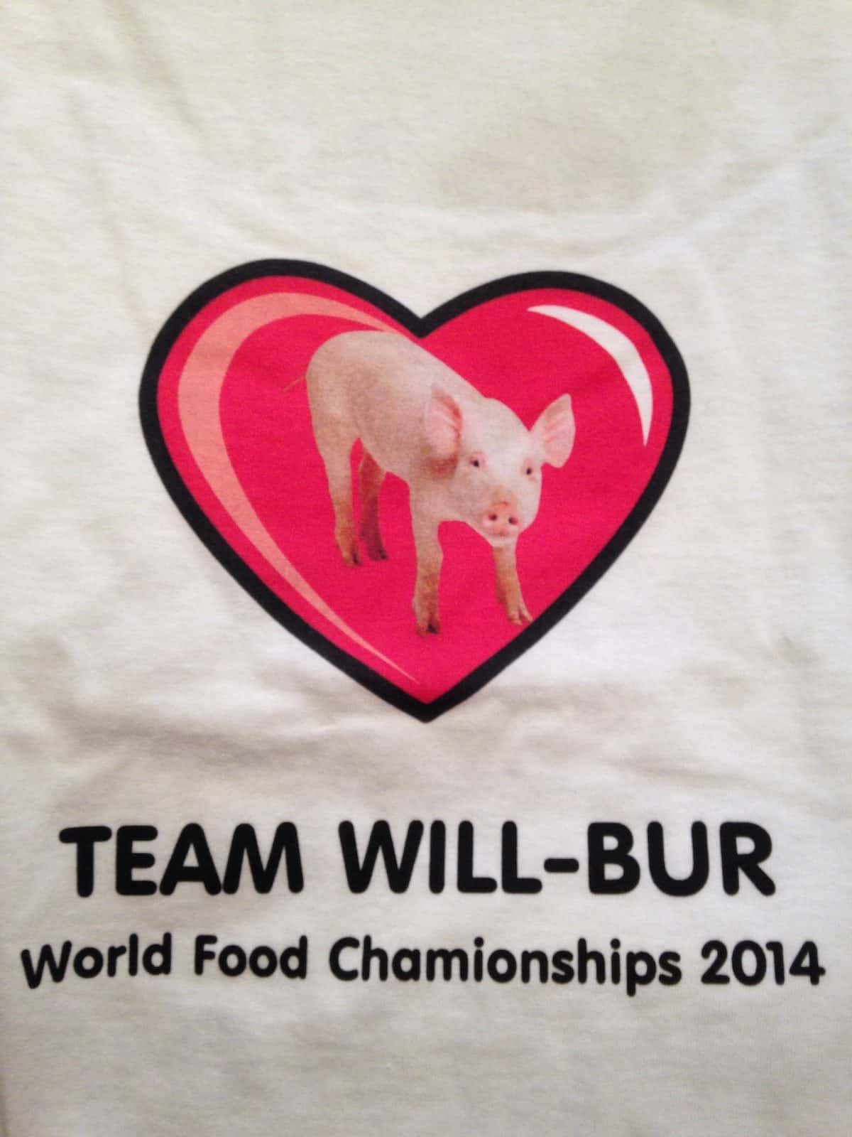 Team Will-Bur more bad-ass shirt .