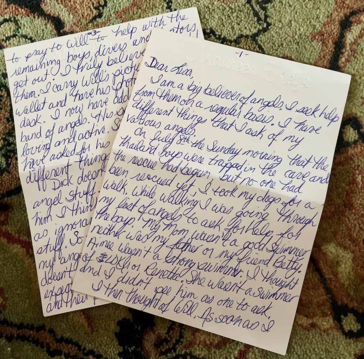 hand written letter is powerful