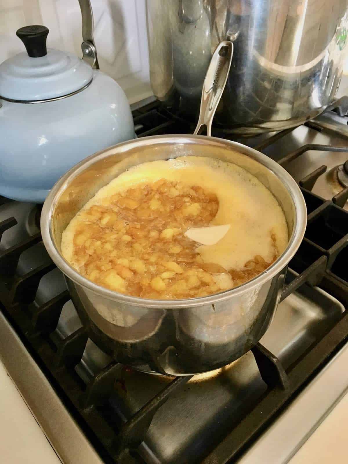 pot boiling jam