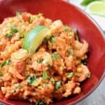 cantina style shrimp risotto