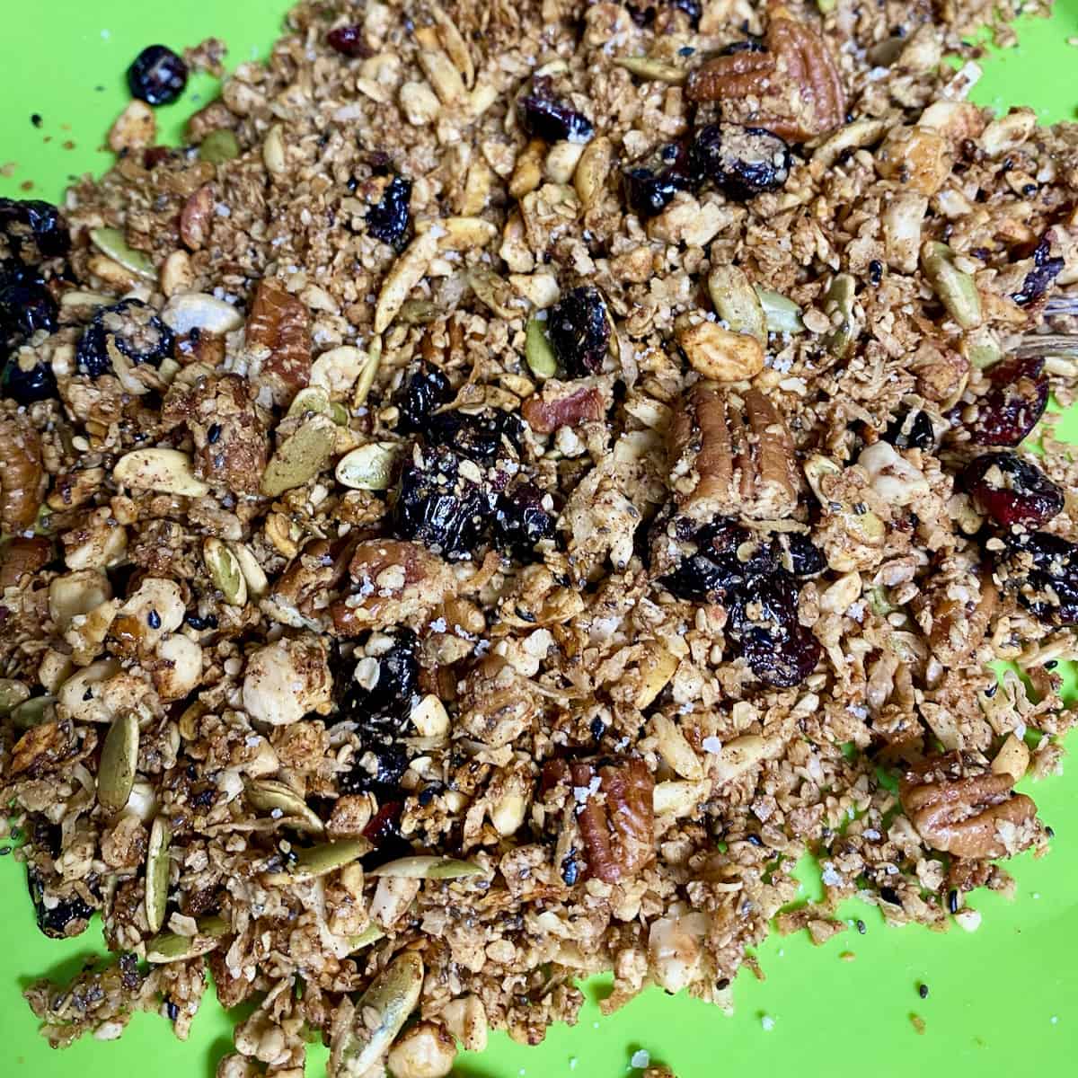 Best hot honey granola.