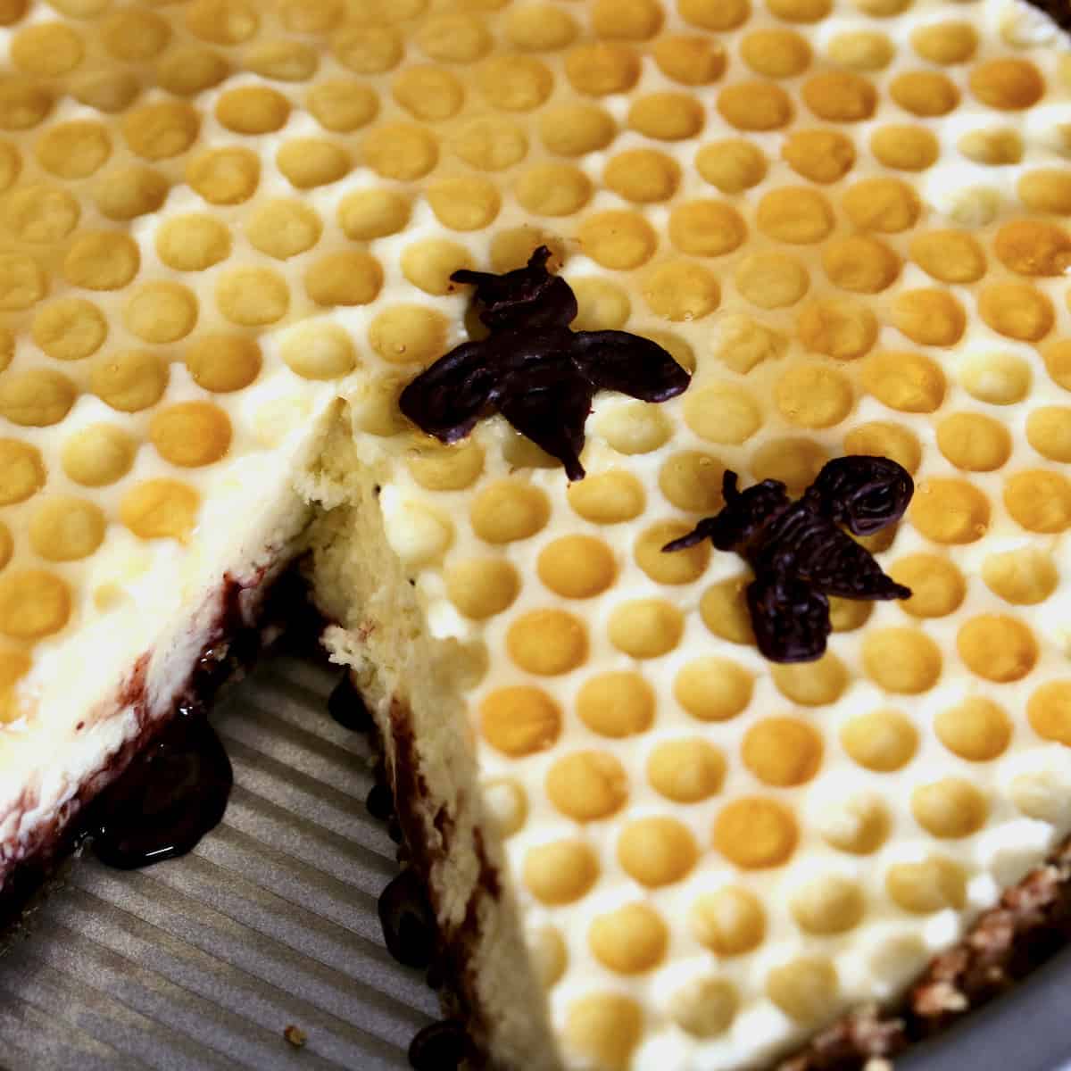 Elderberry Honeycomb Cream Pie.