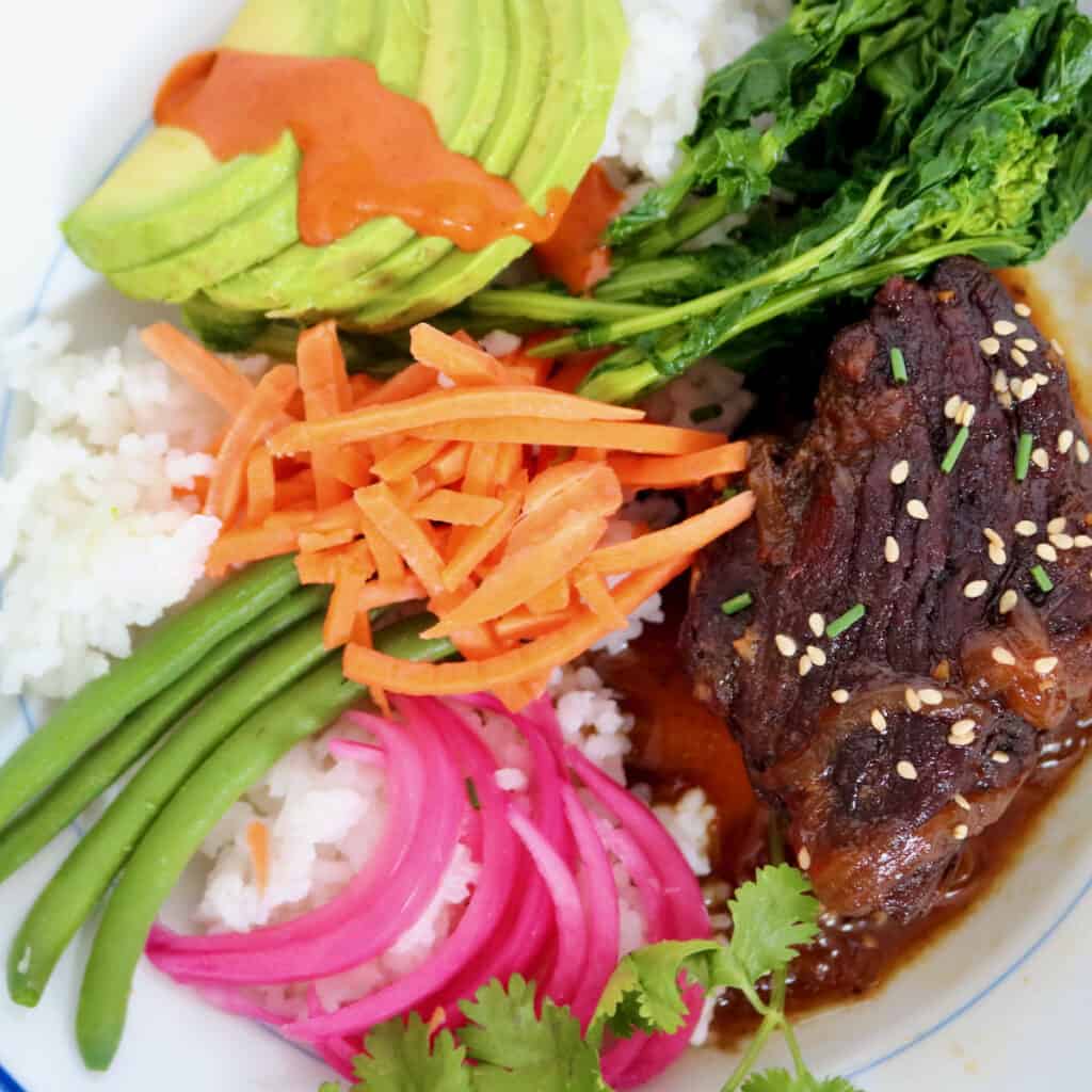 Kalbi Short Rib Bowls Deliciously Easy Main Dish - Good Grief Cook