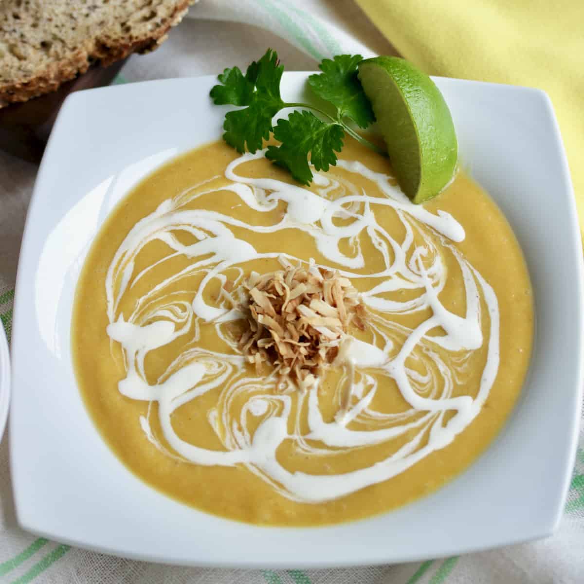 Tropical Butternut Squash Soup.