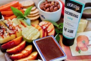 healthier holiday cheese board