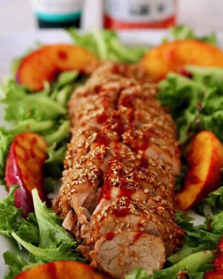 Gochujang Glazed Sesame Pork