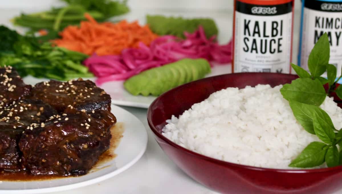 kalbi short rib bowls ingredients