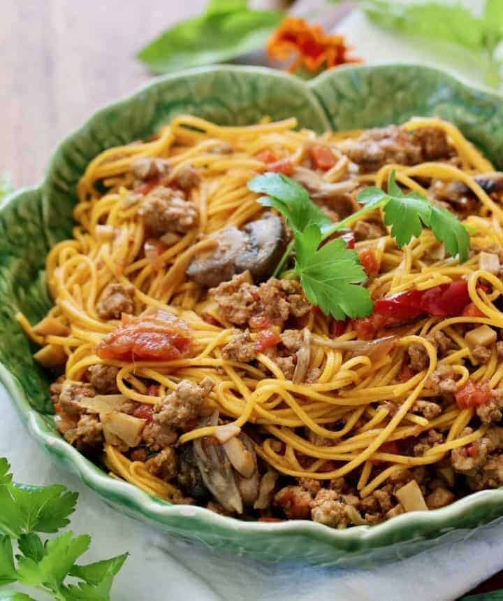 pumpkin spice pasta