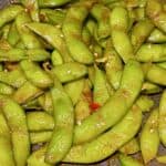 Stir fried edamame.