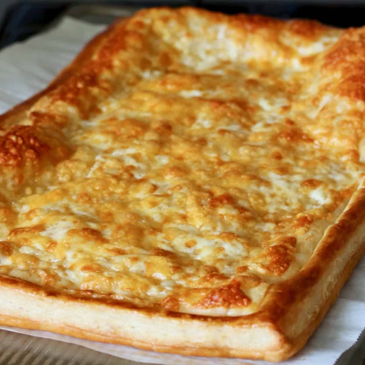 Baked pastry.