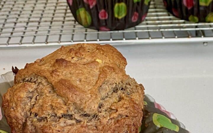 Healthy date sure muffins.