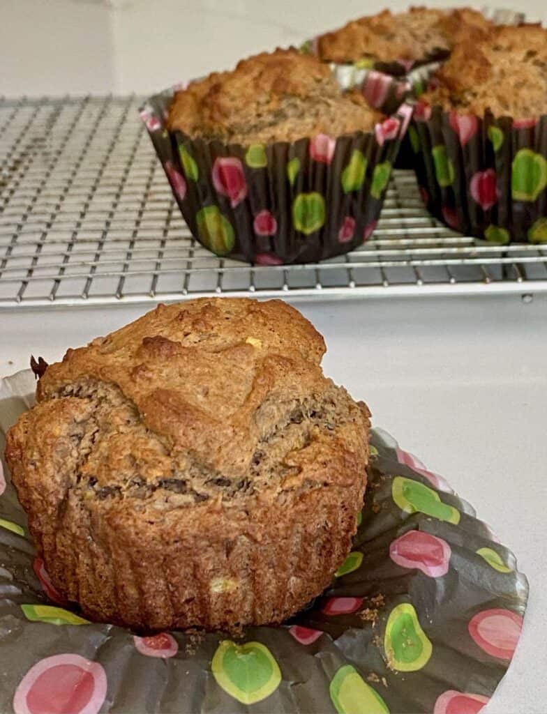 Healthy date sure muffins.