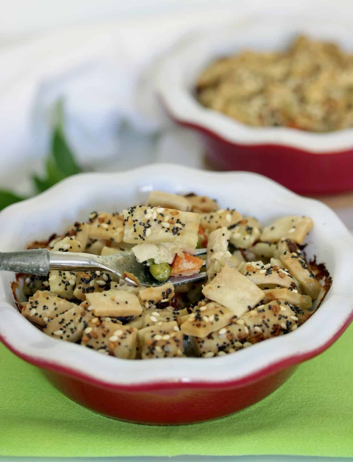 Green Curry Chicken Pie.