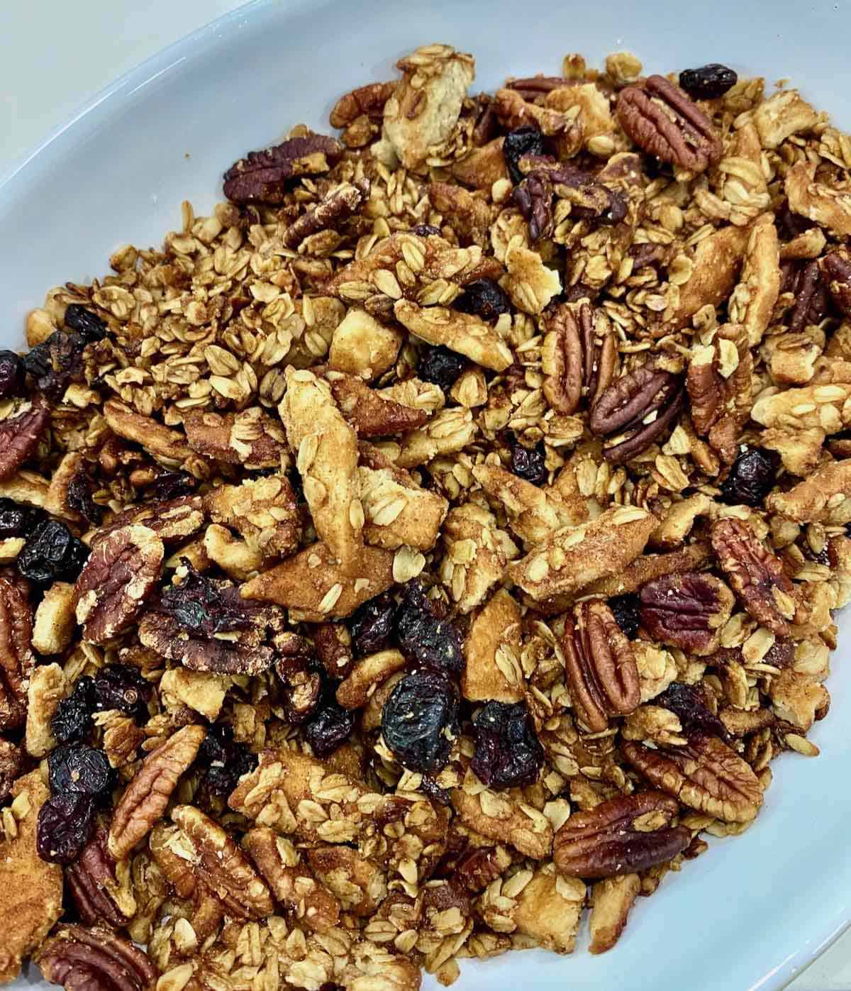 Pie crust granola.