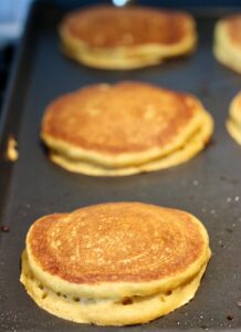 The best pumpkin butter pancakes.