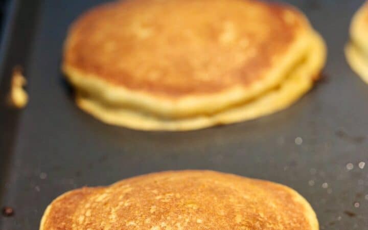 The best pumpkin butter pancakes.