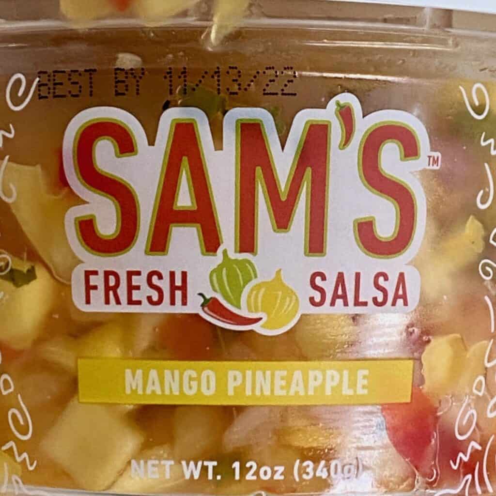 Sam's Fresh Salsa.