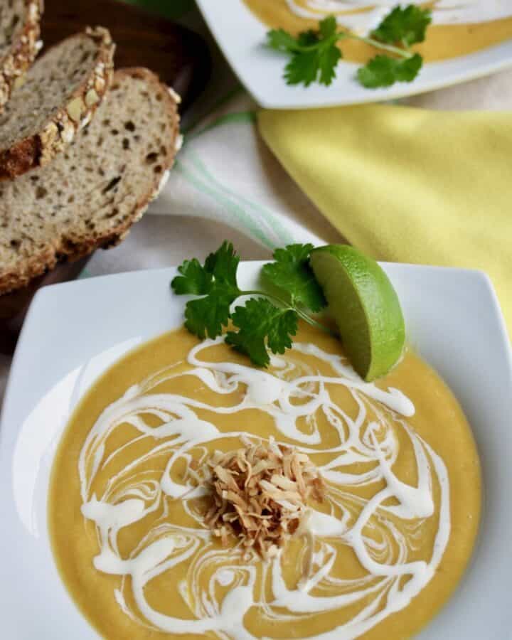 Tropical Butternut Squash Soup.