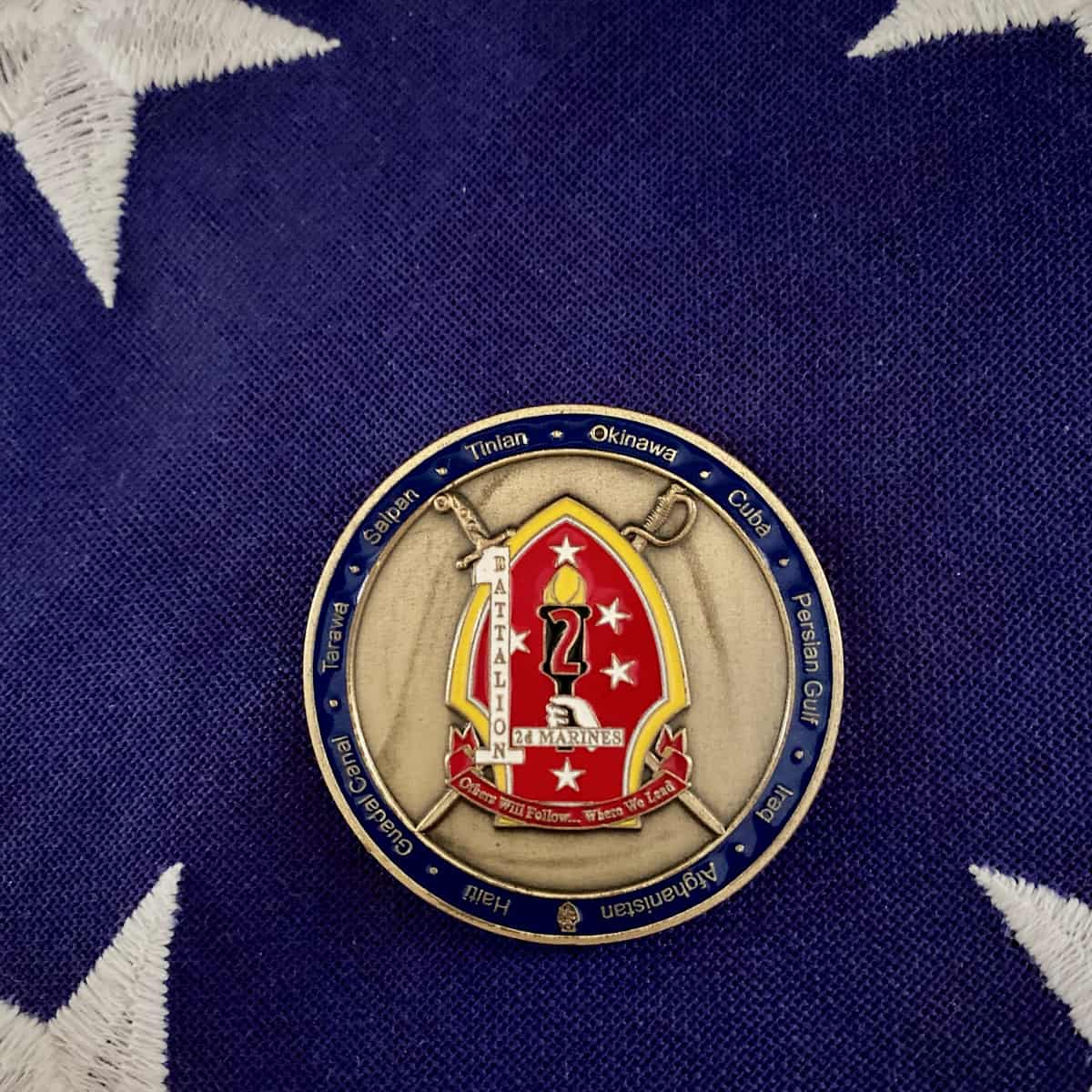 Military challenge coin.
