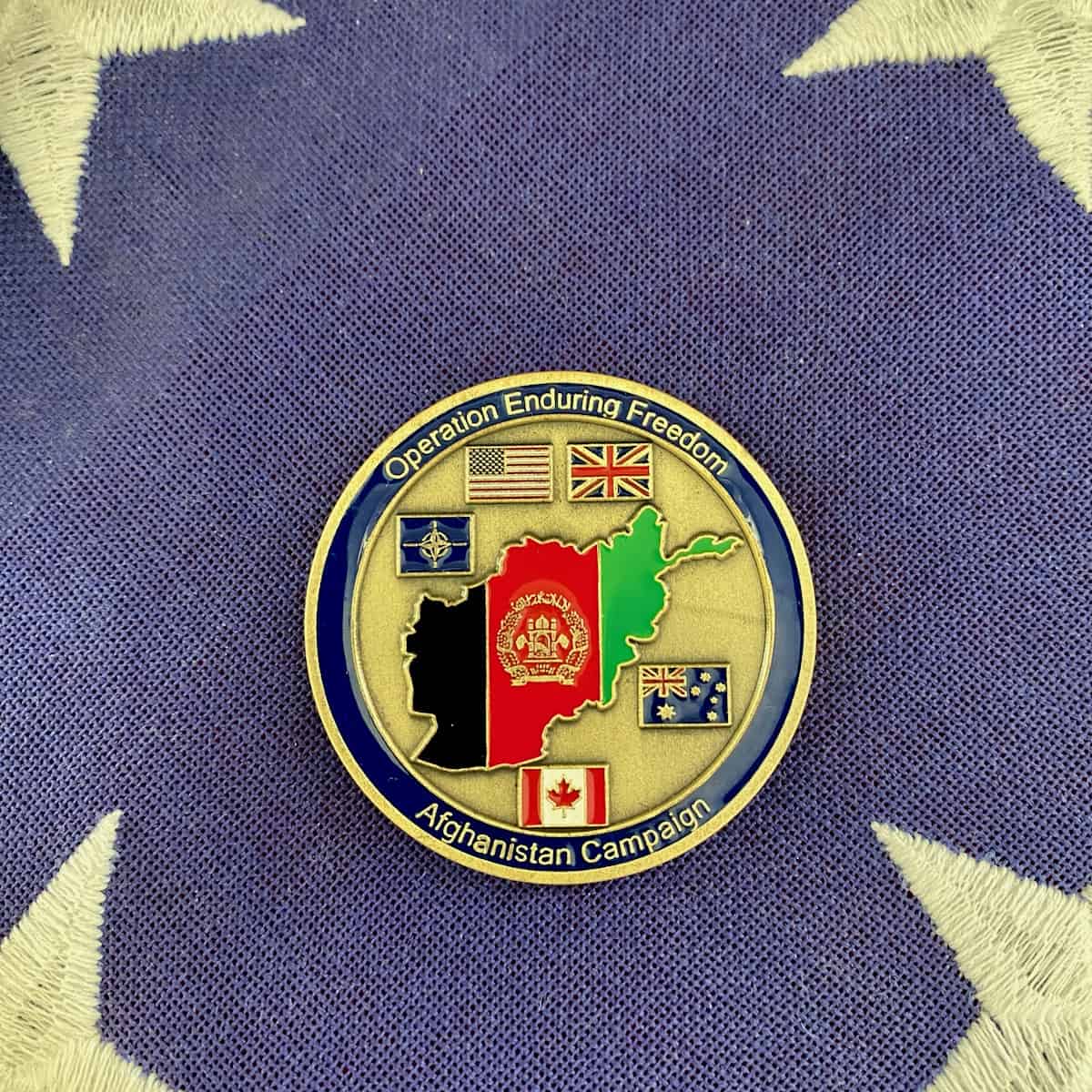 Military challenge coin.