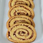 Christmas pinwheel cookies.