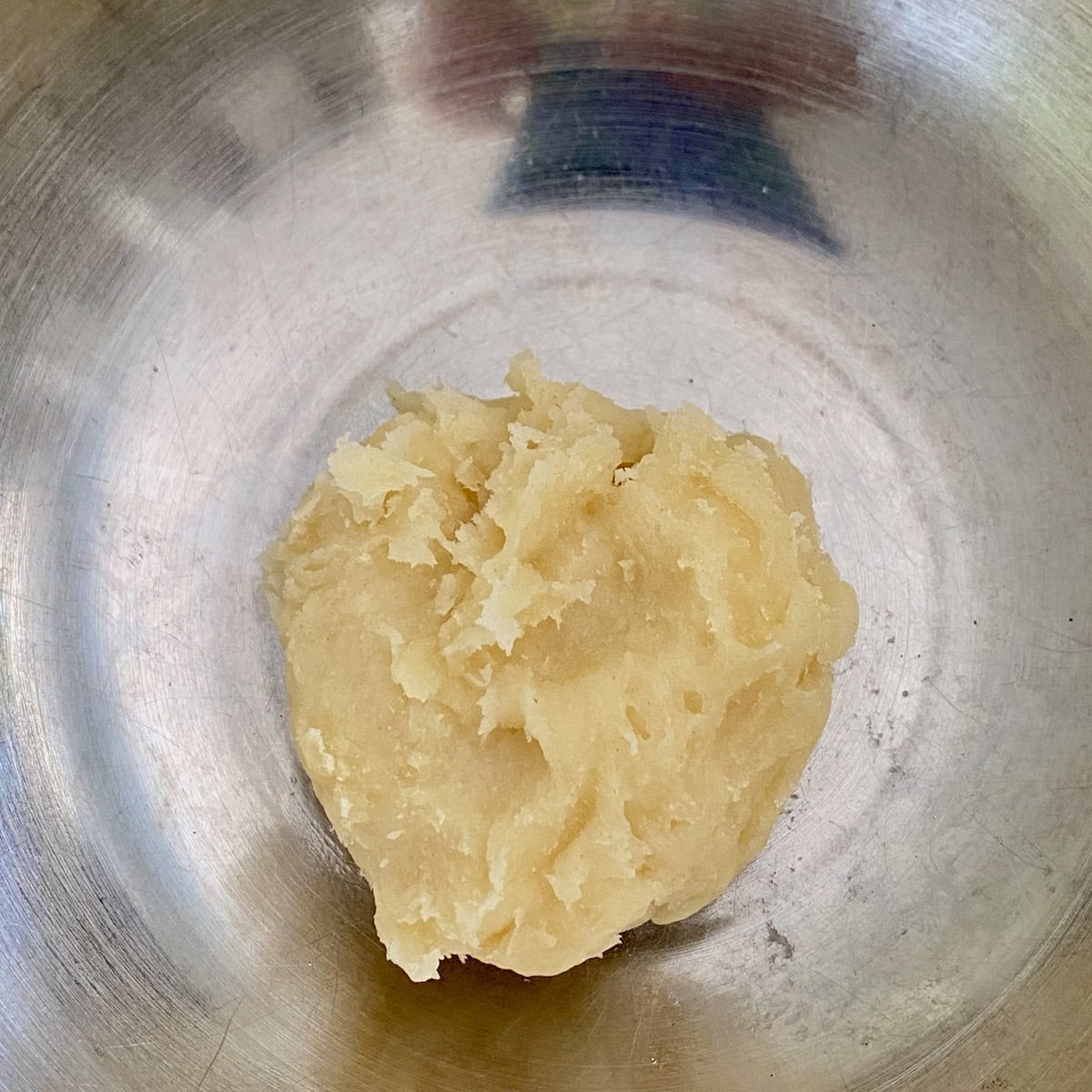 Cooked base of ermine frosting.