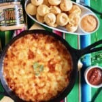 Mexican lasagna cheese bread dip.